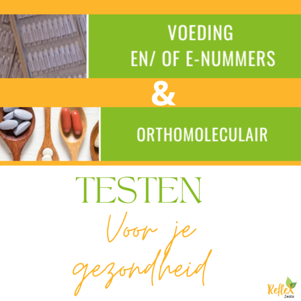 Urinetest voeding en e-nummers allergie- gevoeligheid en orthomoleculaire test